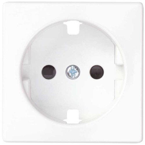 Лицевая панель Simon82 для 1-м. розетки 220В белый картинка